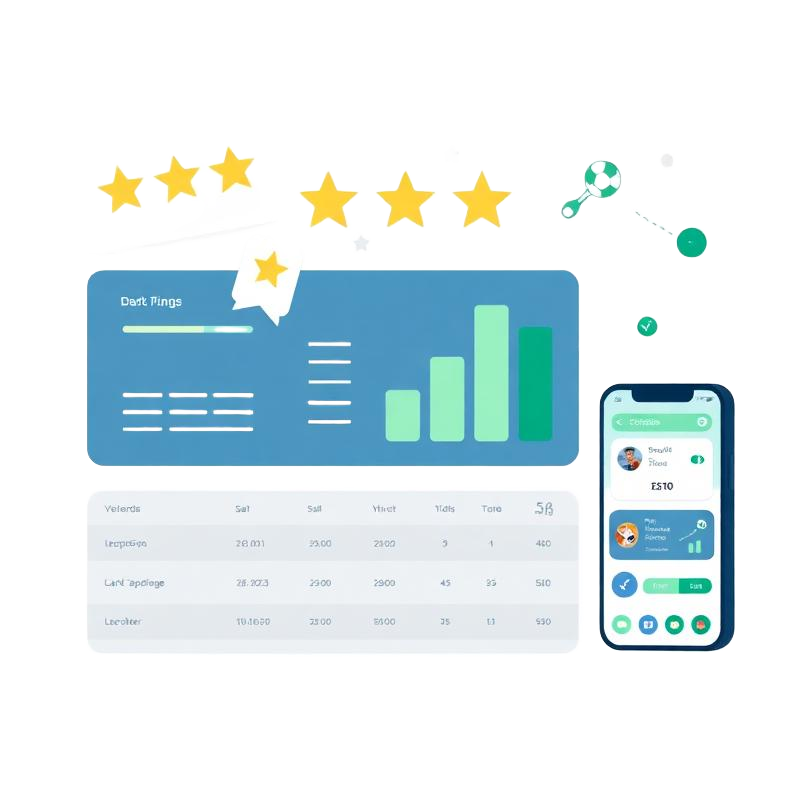 Sports betting comparison dashboard showing odds and bookmaker ratings